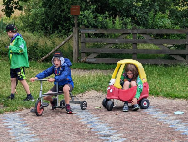 het wagenpark van Renkums Beekdal