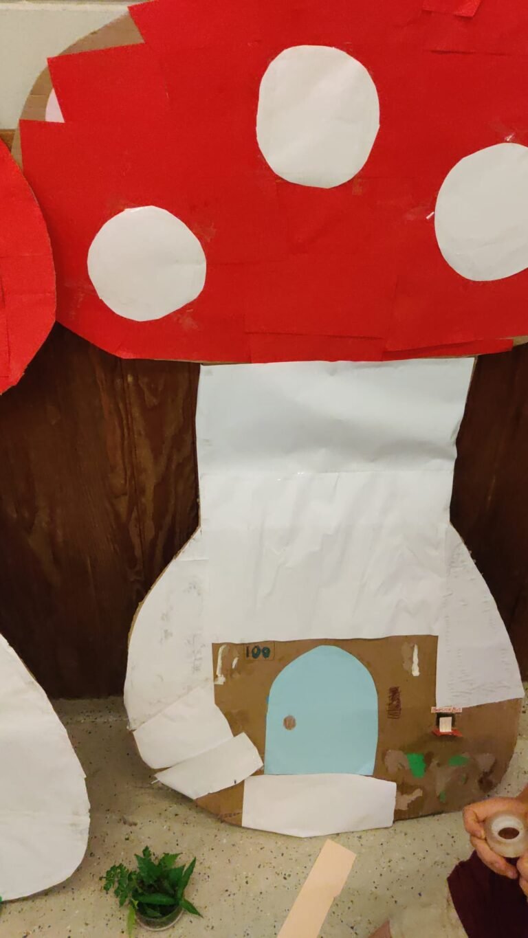 Het kabouterhuis van nest Rood